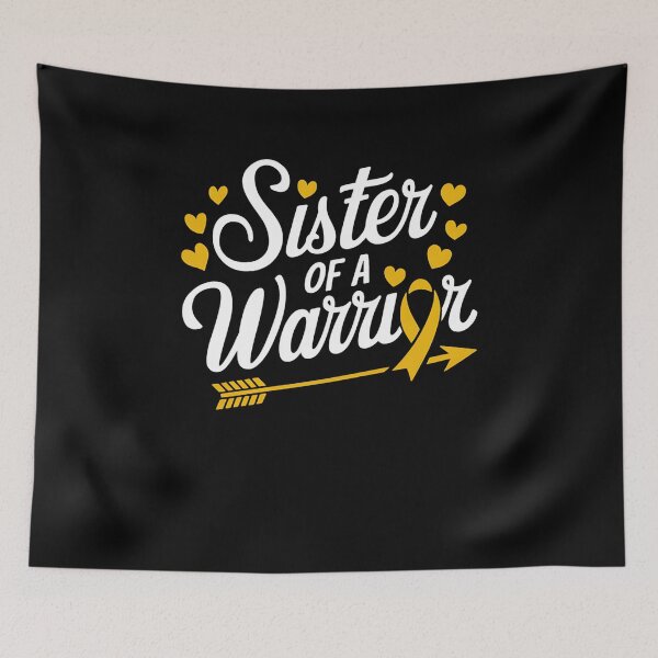Item preview, Sister Of A Warrior Sarcoma and Bone Cancer Awareness designed and sold by HaileyRobel.