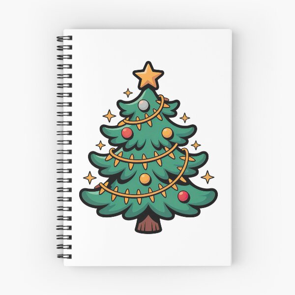 Item preview, Cartoon Christmas Tree designed and sold by graphic-genie.
