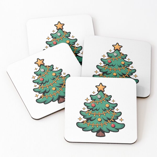 Item preview, Cartoon Christmas Tree designed and sold by graphic-genie.
