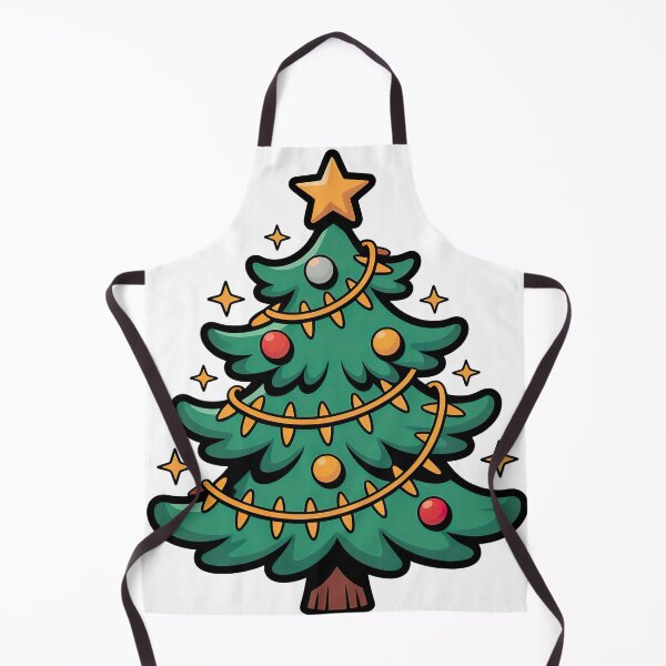 Item preview, Cartoon Christmas Tree designed and sold by graphic-genie.