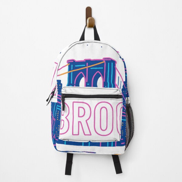 Item preview, Neon Brooklyn Bridge Nightscape designed and sold by GolabMagic.