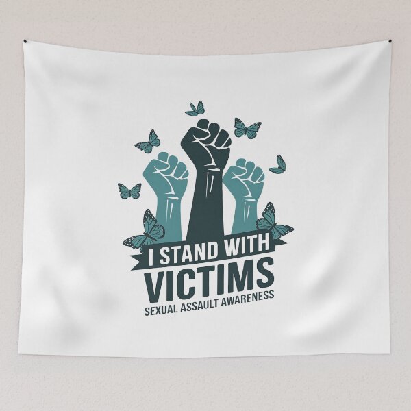 Item preview, Sexual Assault Awareness Month , I Stand With The Victims designed and sold by FranzFriesen.