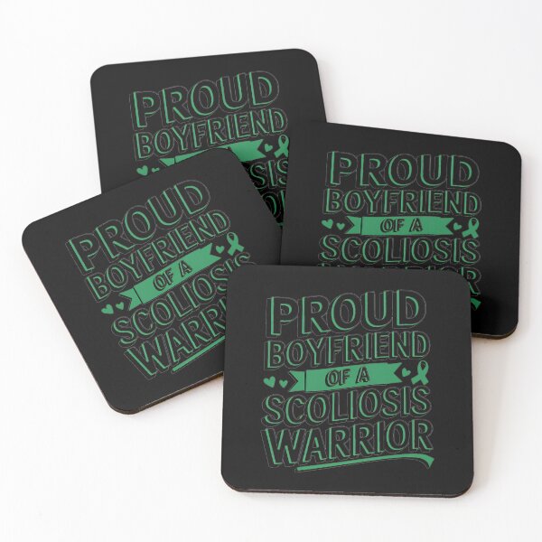 Item preview, Scoliosis Back Injury Warriors Boyfriend Scoliosis Awareness designed and sold by HaileyRobel.