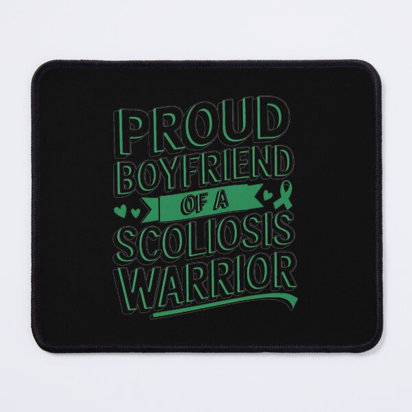 Item preview, Scoliosis Back Injury Warriors Boyfriend Scoliosis Awareness designed and sold by HaileyRobel.
