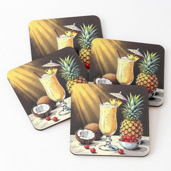 Item preview, Pina Colada - A Taste Of The Islands designed and sold by Leslie Montgomery Art.