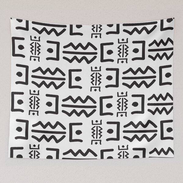 Item preview, African Bogolan fabric design designed and sold by Wolagno.
