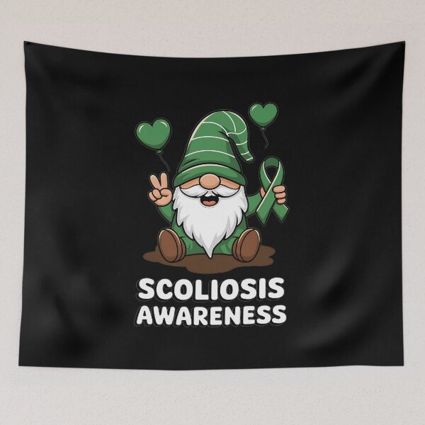 Item preview, Scoliosis Awareness designed and sold by FranzFriesen.