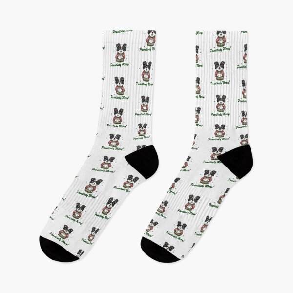 Item preview, Pawsitively Merry Border Collie in Christmas Sweater with Hot Cocoa | Dog Lovers designed and sold by The Real Life Symphony.
