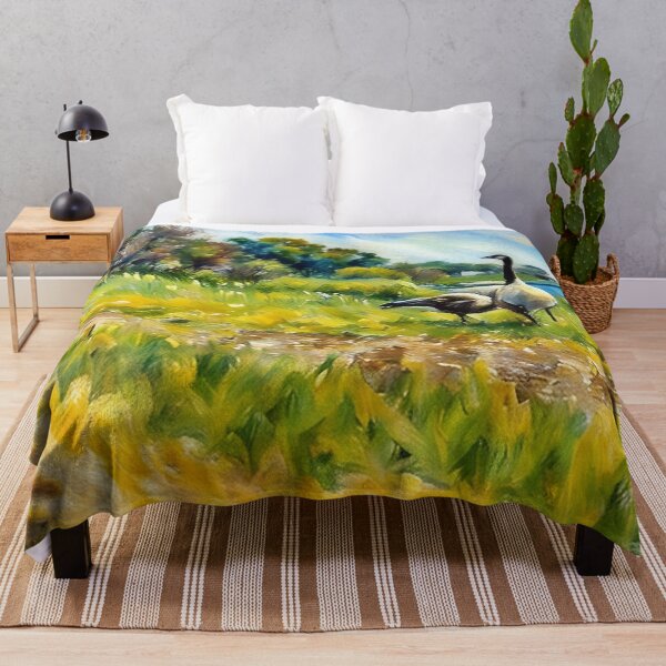 Item preview, Geese at the Pond designed and sold by tomorrowsart.