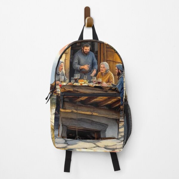 Item preview, Pilgrim hostel (on the Way of St. James) designed and sold by jefboutique6150.