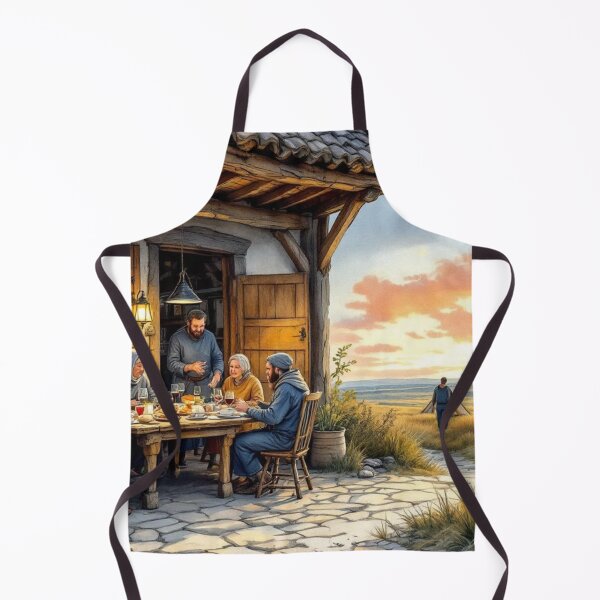 Item preview, Pilgrim hostel (on the Way of St. James) designed and sold by jefboutique6150.