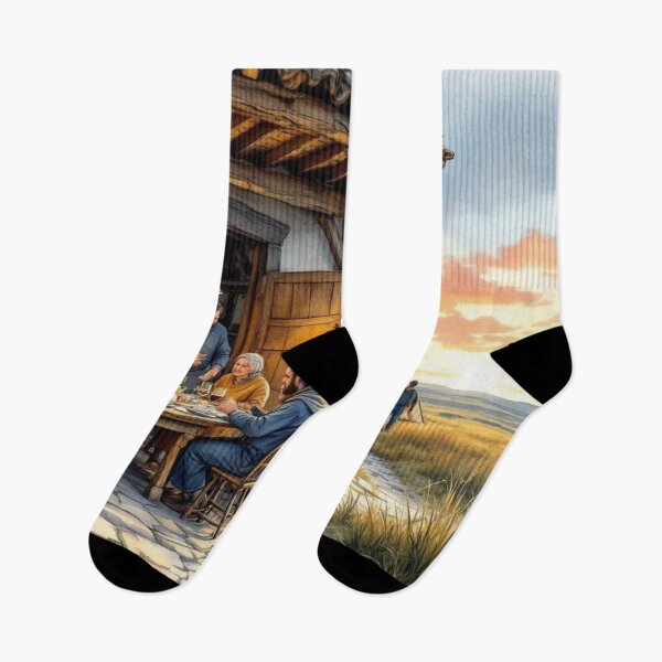 Item preview, Pilgrim hostel (on the Way of St. James) designed and sold by jefboutique6150.