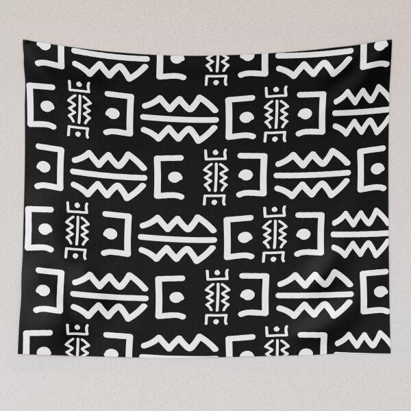 Item preview, African Bogolan fabric design designed and sold by Wolagno.