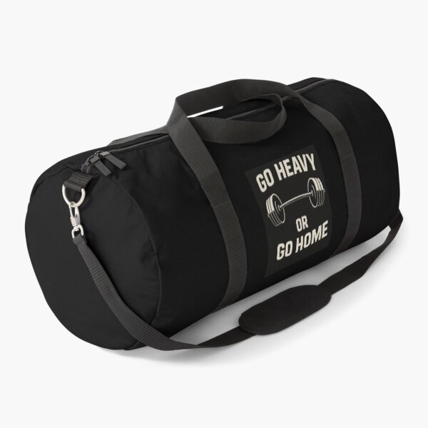 Item preview, Go Heavy or Go Home – Weightlifting Gym Motivation designed and sold by Yankes123.