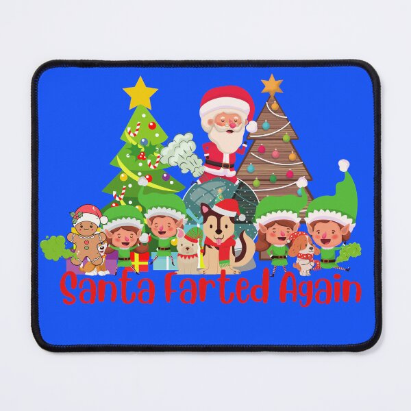 Item preview, Santa Farted Again Funny Christmas Elves designed and sold by Willyboy16.