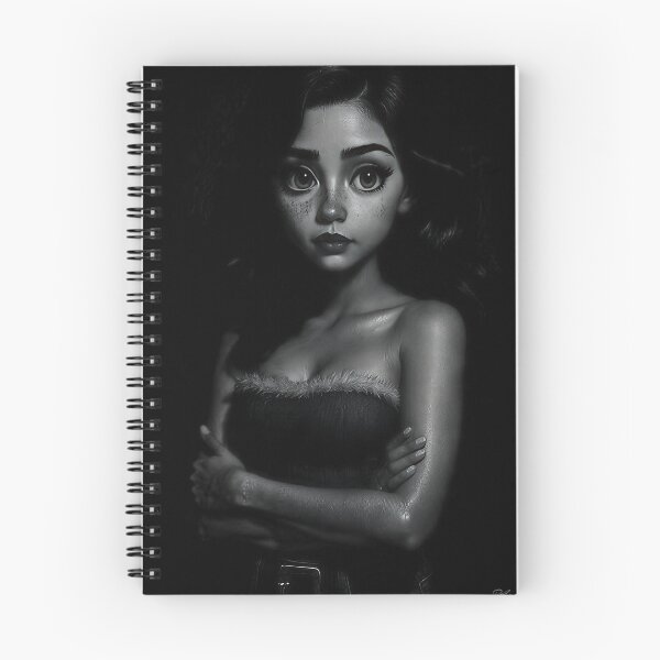 Item preview, Large-eyed young woman designed and sold by Pennello d'Oro.