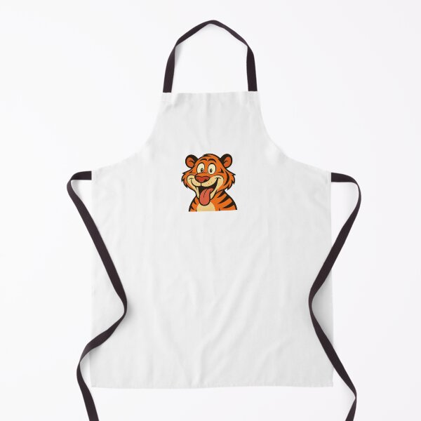 Item preview, Goofy Tiger – Funny Cartoon Big Cat Illustration designed and sold by UmniTok.