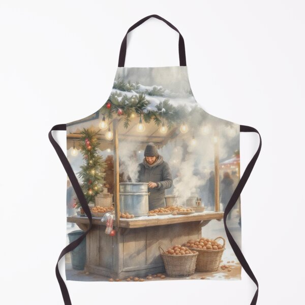 Item preview, Hot chestnut and roasted almond stall, Strasbourg market (Alsace - France) designed and sold by jefboutique6150.
