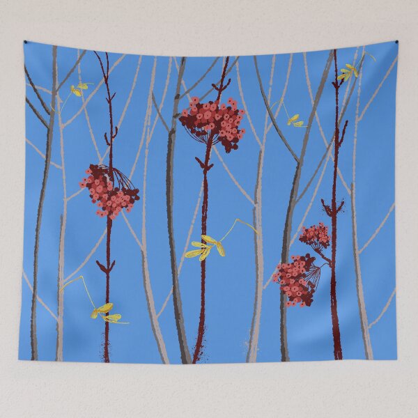 Item preview, red rowan designed and sold by ArtKseniia.