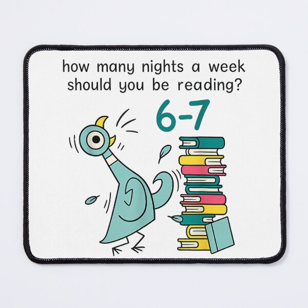 Item preview, How Many Nights A Week Should You Be Reading 6-7 designed and sold by TylerRoseStorey.