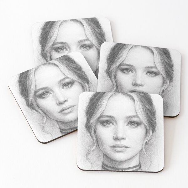 Item preview, Cinematic Pencil Portrait designed and sold by Leon Woods Pencil Art.