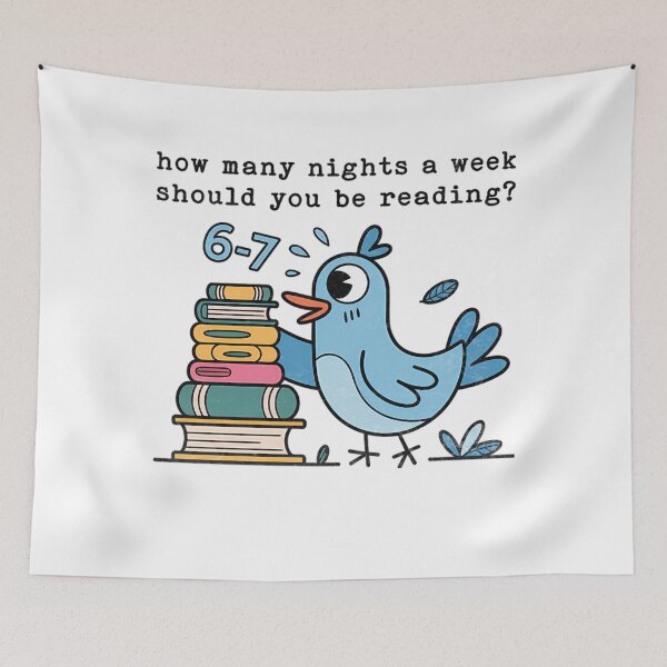 Item preview, Reading A Book Quote Week Funny Humor Six How Many Teacher Nights Seven designed and sold by PEDDAKAPRADEEP.