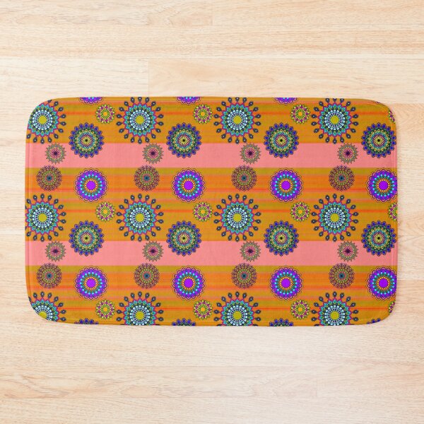Item preview, Outlined Mandalas on Stripes designed and sold by JaygiesDesign.
