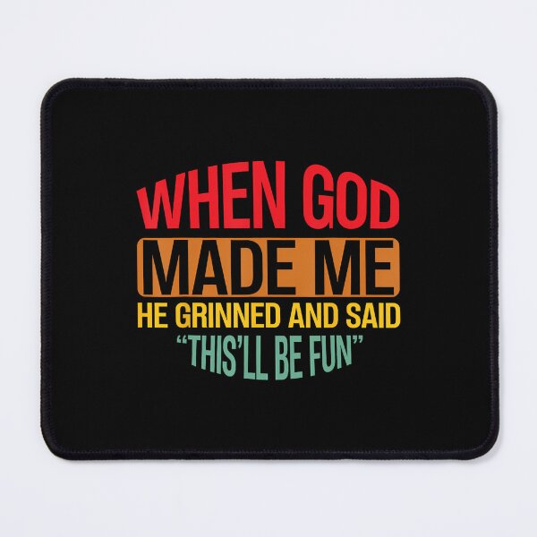 Item preview, Christian When God Me Xmas Made Faith Vintage Quote designed and sold by RobertGonzano.