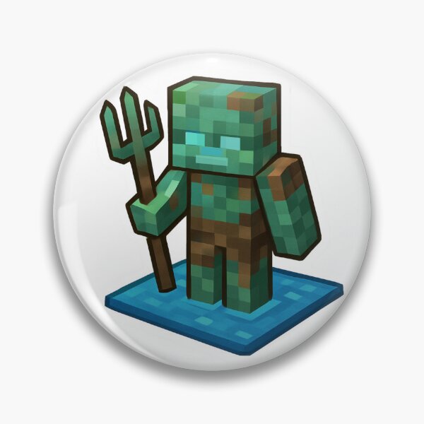 Item preview, Hostile Drowned - Pixelated Art designed and sold by nukhongwom.