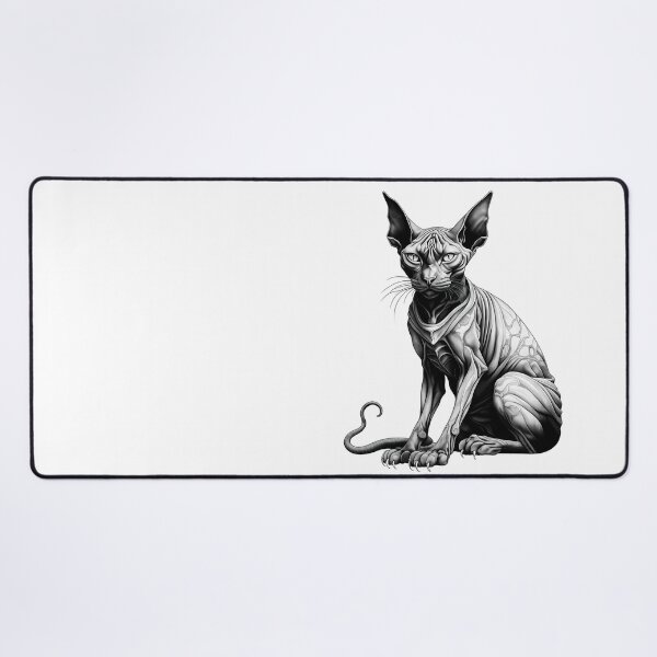 Item preview, Mythological Sphynx Cat Anatomical Art Print designed and sold by LanaGustavsson.