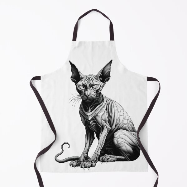 Item preview, Mythological Sphynx Cat Anatomical Art Print designed and sold by LanaGustavsson.