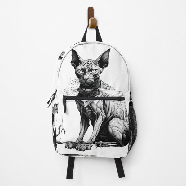 Item preview, Mythological Sphynx Cat Anatomical Art Print designed and sold by LanaGustavsson.