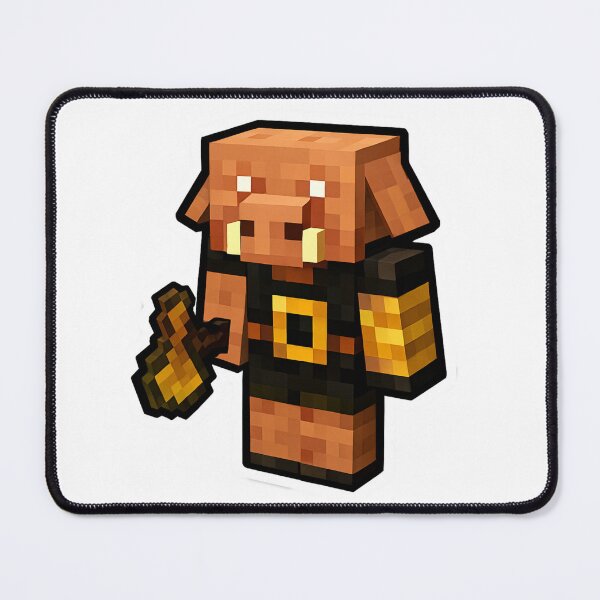 Item preview, Hostile Piglin Brute - Pixelated Art designed and sold by nukhongwom.