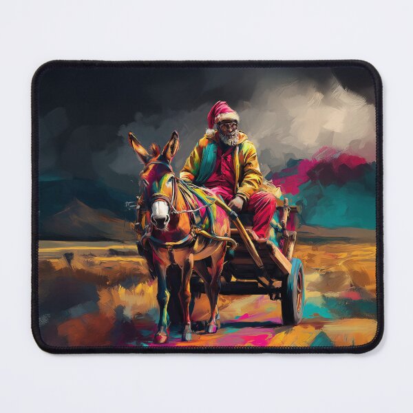 Item preview, Karoo Santa – African Christmas Donkey Ride designed and sold by KoosGagiano.