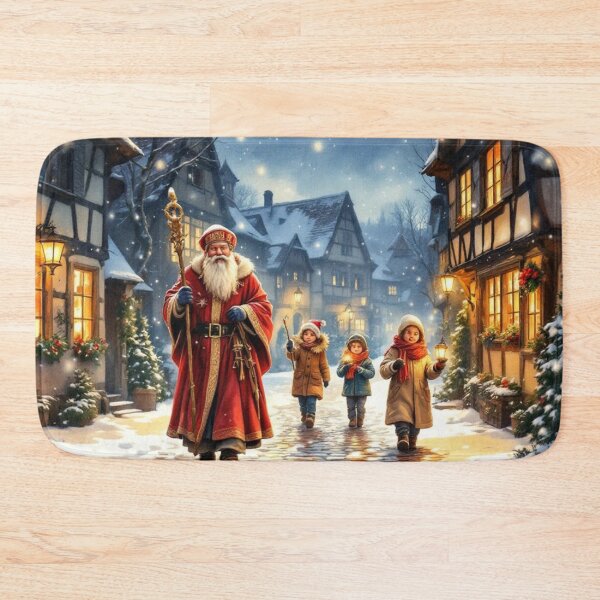 Item preview, The visit of Saint Nicholas (Alsace - France) designed and sold by jefboutique6150.