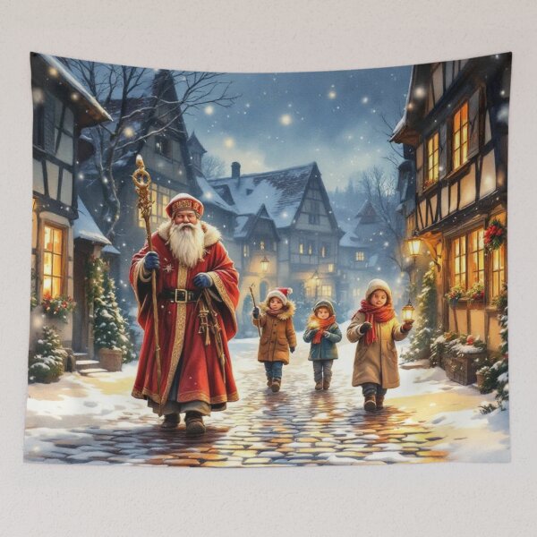 Item preview, The visit of Saint Nicholas (Alsace - France) designed and sold by jefboutique6150.