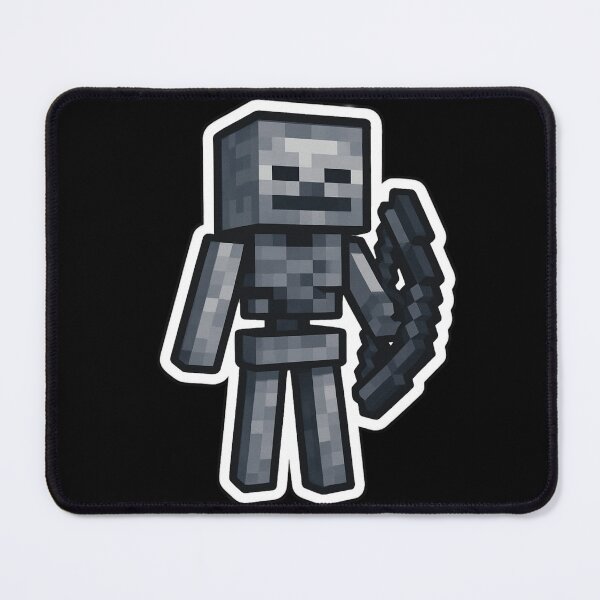 Item preview, Hostile Skeleton - Pixelated Art designed and sold by nukhongwom.