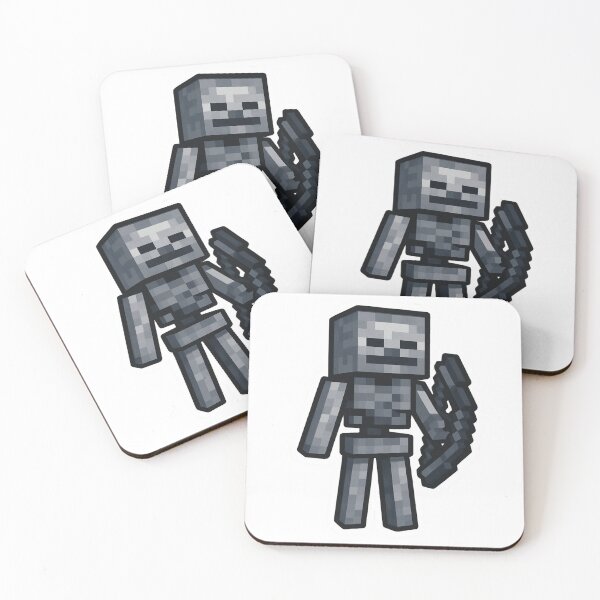 Item preview, Hostile Skeleton - Pixelated Art designed and sold by nukhongwom.