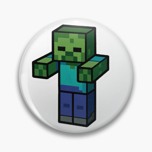 Item preview, Hostile Zombie - Pixelated Art designed and sold by nukhongwom.