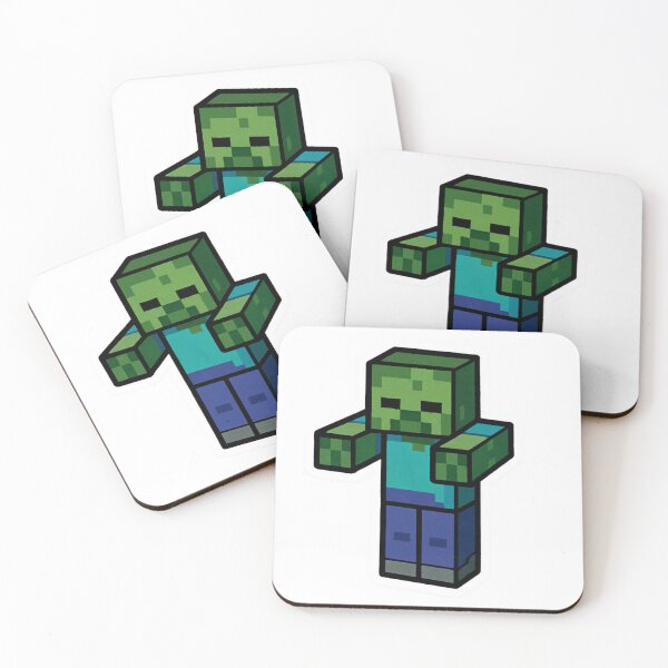 Item preview, Hostile Zombie - Pixelated Art designed and sold by nukhongwom.