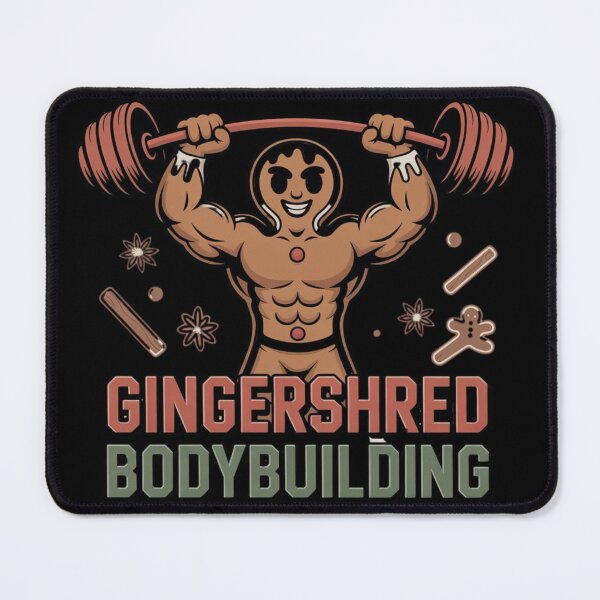 Item preview, Funny Gingershred Bodybuilding Gym Christmas designed and sold by MIMSCorneR.