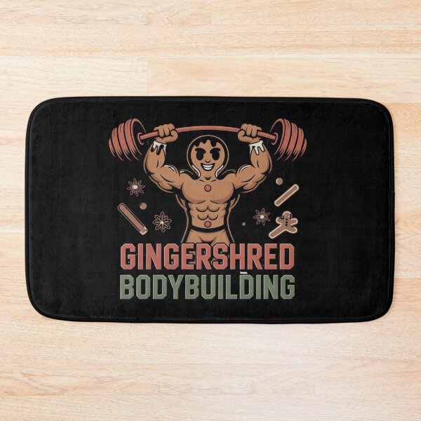 Item preview, Funny Gingershred Bodybuilding Gym Christmas designed and sold by MIMSCorneR.