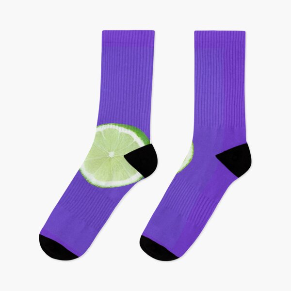 Item preview, Two halves of a lime on purple designed and sold by Photopat.