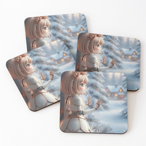 Item preview, Winter Dream Pixie - Snowy Window View designed and sold by henamy.