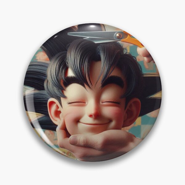 Item preview, "Super Saiyan Snipz: From Kamehameha to Kamehairslay ?‍♂️✨" designed and sold by Print Fiction.