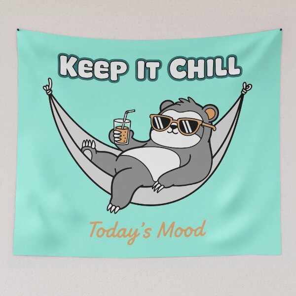 Item preview, Keep It Chill designed and sold by xmoudx.