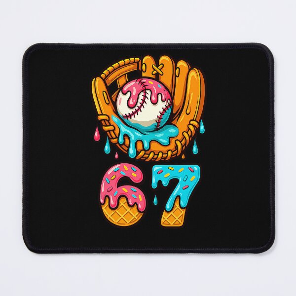 Item preview, Quote Cream Baseball Humor Six Seven Funny Drip Ice Vintage designed and sold by Aaronogagne.