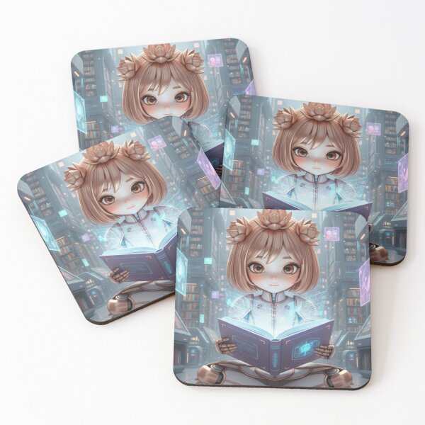 Item preview, Pixie in the Infinite Library - Holographic Reading designed and sold by henamy.