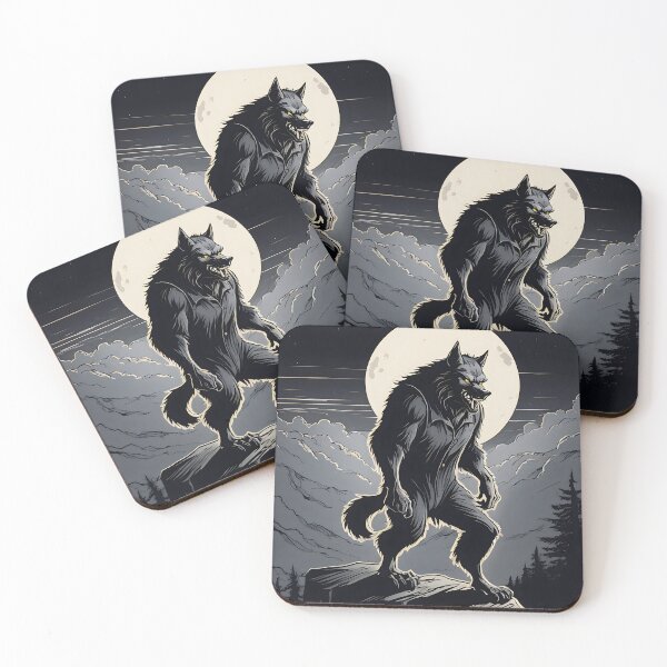 Item preview, The Lonely Werewolf on the Silent Peak. designed and sold by MissYouONLY.