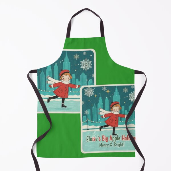 Item preview, New York Skating Eloise | Merry & Bright NYC Christmas designed and sold by FutureService.